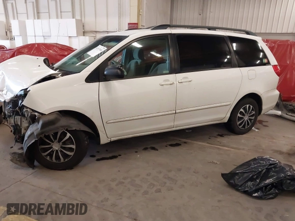 2007 Toyota Sienna CE with VIN 5TDZK23C07S008562, listed as a IAAI auction lot 41517454 with 217,987 mi miles and . Bid and sale history available at DreamBid. Image 18.