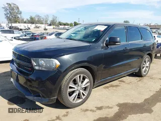 2013 Dodge Durango R/T with VIN 1C4SDHCT2DC530301, listed as a IAAI auction lot 42008853 with 186,148 mi miles and . Bid and sale history available at DreamBid. Image 2.