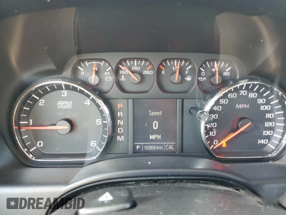 2014 Chevrolet Silverado 1500 Work Truck with VIN 1GCNCPEH7EZ143261, listed as a Copart auction lot 48969925 with 109,064 mi miles and Clean Title. Bid and sale history available at DreamBid. Image 9.