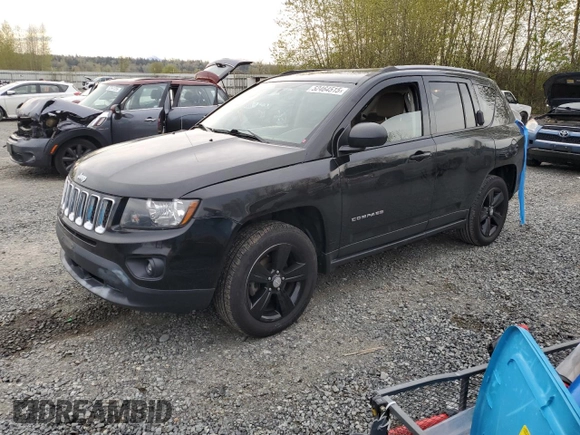 2017 Jeep Compass Sport with VIN 1C4NJCBA7HD123955, listed as a Copart auction lot 52464515 with 118,193 mi miles and Clean Title. Bid and sale history available at carsss.com. Image 1.