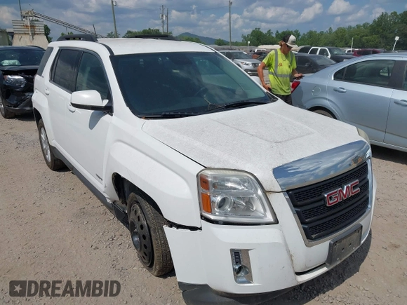 2013 GMC Terrain SLE with VIN 2GKALSEK3D6383449, listed as a IAAI auction lot 42574533 with 162,764 mi miles and . Bid and sale history available at DreamBid. Image 1.
