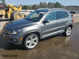 2016 Volkswagen Tiguan R-Line with VIN WVGAV7AX9GW612274, listed as a Copart auction lot 44234845 with 94,344 mi miles and Salvage Title. Bid and sale history available at carsss.com. Image 1.