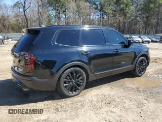 2020 Kia Telluride SX with VIN 5XYP5DHC0LG032953, listed as a Copart auction lot 47104845 with 231,927 mi miles and Salvage Title. Bid and sale history available at DreamBid. Image 3.