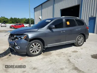 2013 Nissan Pathfinder SV with VIN 5N1AR2MN5DC625358, listed as a Copart auction lot 51625055 with 203,038 mi miles and Salvage title. Bid and sale history available at DreamBid. Image 1.