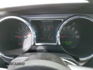 2007 Ford Mustang Deluxe with VIN 1ZVFT84N875363419, listed as a Copart auction lot 45342325 with 118,453 mi miles and Salvage Title. Bid and sale history available at carsss.com. Image 9.