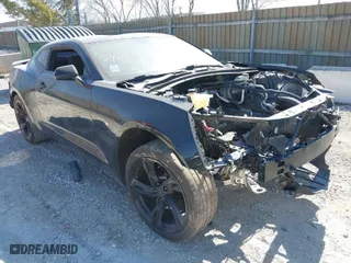2020 Chevrolet Camaro 1SS with VIN 1G1FF1R73L0110083, listed as a IAAI auction lot 41752871 with 1 mi miles. Bid and sale history available at carsss.com. Image 1.