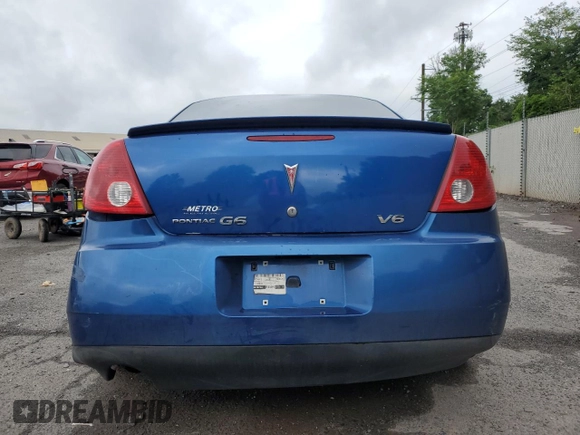 2007 Pontiac G6 G6 z VIN 1G2ZG58N874141602, wystawiony jako Copart lot #64391765 z przebiegiem 82 423 mil mil oraz Szkoda całkowita • Salvage title. Historia ofert i sprzedaży dostępna na DreamBid. Obrazek 6.