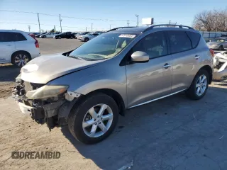 2009 Nissan Murano S with VIN JN8AZ18U59W003109, listed as a Copart auction lot 87010854 with 162,040 mi miles and Salvage Title. Bid and sale history available at carsss.com. Image 1.