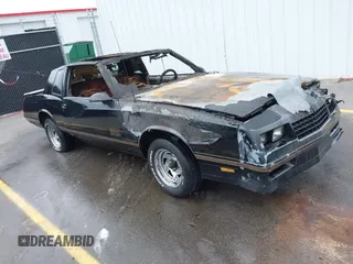 1987 Chevrolet Monte Carlo z VIN 1G1GZ11G5HR120799, wystawiony jako IAAI lot #41963852 z przebiegiem Nie podano mil oraz . Historia ofert i sprzedaży dostępna na DreamBid. Obrazek 1.