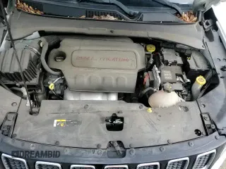 2017 Jeep Compass Sport with VIN 3C4NJDAB5HT620576, listed as a Copart auction lot 55347785 with 52,887 mi miles and Salvage title. Bid and sale history available at DreamBid. Image 14.