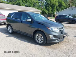 2020 Chevrolet Equinox LT with VIN 2GNAXJEV1L6257858, listed as a IAAI auction lot 42600755 with 51,814 mi miles and . Bid and sale history available at DreamBid. Image 1.
