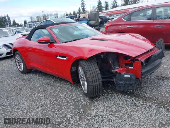 2017 Jaguar F-Type V6 with VIN SAJWA6ET8H8K44037, listed as a IAAI auction lot 41934257 with Not Provided miles and . Bid and sale history available at DreamBid. Image 1.
