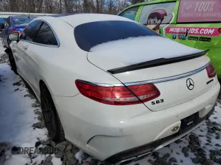 2016 Mercedes-Benz S 63 AMG with VIN WDDXJ7JB7GA014203, listed as a Copart auction lot 44215245 with Not Provided miles and Salvage Title. Bid and sale history available at DreamBid. Image 2.