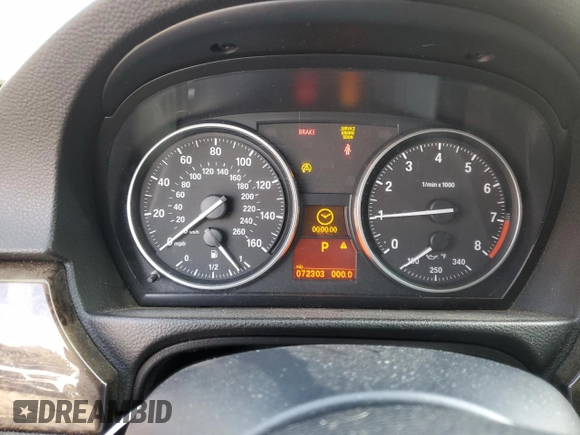 2009 BMW 3 Series 335i xDrive with VIN WBAWC73529E068704, listed as a Copart auction lot 45873805 with 72,303 mi miles and Salvage Title. Bid and sale history available at carsss.com. Image 9.