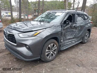 2023 Toyota Highlander L with VIN 5TDKDRAH2PS520486, listed as a IAAI auction lot 41163516 with 43,952 mi miles. Bid and sale history available at carsss.com. Image 17.