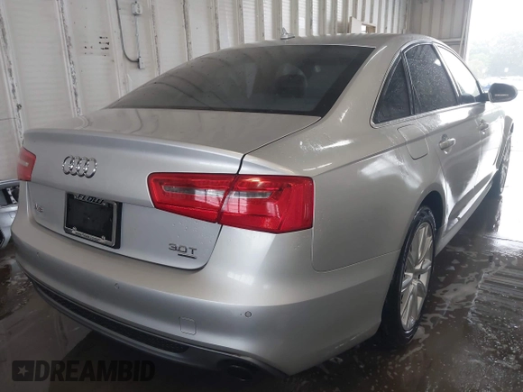 2012 Audi A6 Prestige with VIN WAUHGAFC3CN151599, listed as a IAAI auction lot 42355728 with 129,622 mi miles and . Bid and sale history available at DreamBid. Image 4.