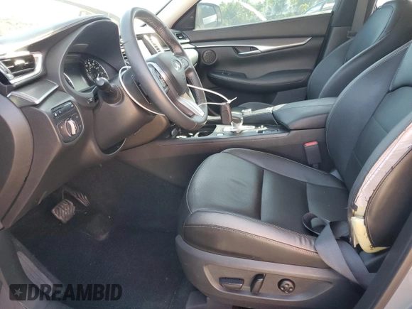 2022 Infiniti QX50 Luxe with VIN 3PCAJ5BB4NF121085, listed as a Copart auction lot 61133965 with 61,857 mi miles and Salvage title. Bid and sale history available at DreamBid. Image 7.