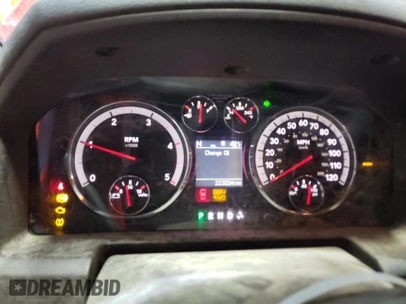 2010 Dodge Ram 2500 SLT with VIN 3D7UT2CL5AG147282, listed as a Copart auction lot 88434685 with 223,334 mi miles and Salvage Title. Bid and sale history available at carsss.com. Image 9.