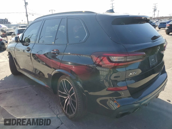 2022 BMW X5 xDrive40i with VIN 5UXCR6C07N9K73293, listed as a Copart auction lot 52586105 with 67,528 mi miles and Salvage Title. Bid and sale history available at DreamBid. Image 2.