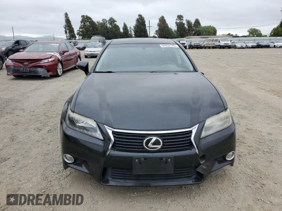 2013 Lexus GS with VIN JTHBE1BL5D5000848, listed as a Copart auction lot 54452145 with 124,299 mi miles and Salvage Title. Bid and sale history available at carsss.com. Image 5.