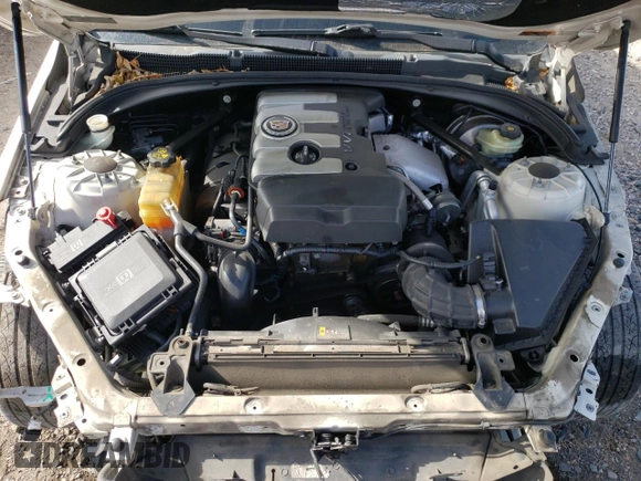 2014 Cadillac ATS Standard AWD with VIN 1G6AG5RX6E0168829, listed as a Copart auction lot 48019265 with 142,807 mi miles and Salvage title. Bid and sale history available at DreamBid. Image 11.