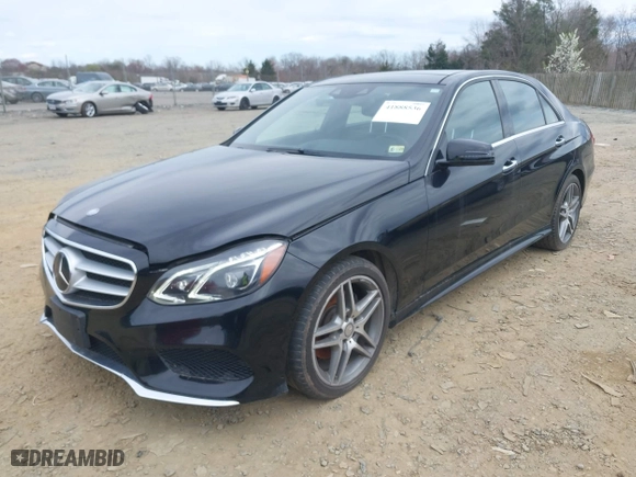 2015 Mercedes-Benz E-Class E 400 with VIN WDDHF6HB3FB159219, listed as a IAAI auction lot 41888536 with 99,130 mi miles. Bid and sale history available at carsss.com. Image 2.