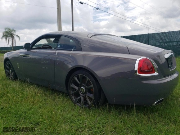 2018 Rolls-Royce Wraith with VIN SCA665C5XJUX87117, listed as a Copart auction lot 65855274 with 0 mi miles and Salvage Title. Bid and sale history available at carsss.com. Image 2.