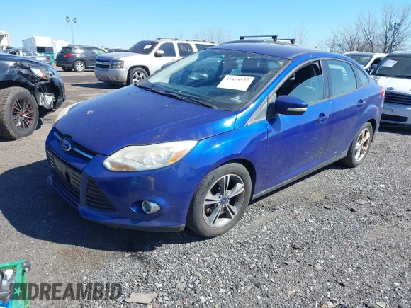 2012 Ford Focus SE with VIN 1FAHP3F27CL248182, listed as a IAAI auction lot 41875527 with 105,075 mi miles. Bid and sale history available at carsss.com. Image 2.