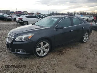 2013 Chevrolet Malibu LTZ with VIN 1G11J5SX5DF201090, listed as a Copart auction lot 50897545 with 79,476 mi miles and Salvage Title. Bid and sale history available at DreamBid. Image 1.