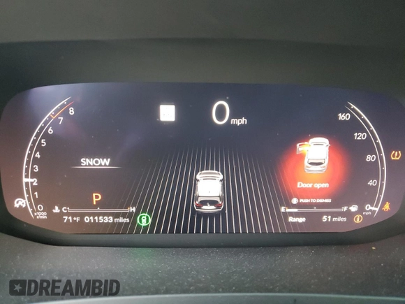 2024 Acura MDX Advance with VIN 5J8YE1H89RL000113, listed as a Copart auction lot 87325524 with 11,533 mi miles and Salvage title. Bid and sale history available at DreamBid. Image 9.