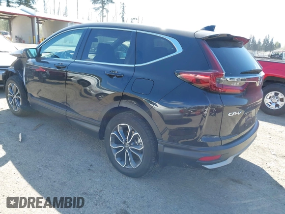 2022 Honda CR-V EX-L with VIN 5J6RT6H86NL032852, listed as a IAAI auction lot 42078671 with 27,347 mi miles and . Bid and sale history available at DreamBid. Image 3.