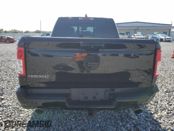 2019 Ram 1500 Big Horn with VIN 1C6SRFFT3KN650053, listed as a Copart auction lot 63852325 with 62,247 mi miles and Salvage title. Bid and sale history available at DreamBid. Image 6.