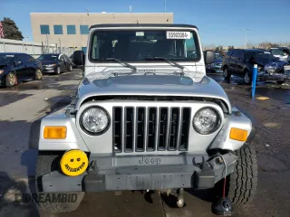 2006 Jeep Wrangler SE with VIN 1J4FA29S76P781617, listed as a Copart auction lot 85903084 with Not Provided miles and Salvage Title. Bid and sale history available at carsss.com. Image 5.