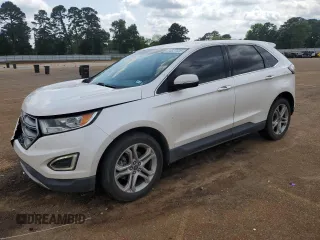 2017 Ford Edge Titanium z VIN 2FMPK3K95HBB59849, wystawiony jako Copart lot #54627325 z przebiegiem 136 548 mil mil oraz Szkoda całkowita • Salvage title. Historia ofert i sprzedaży dostępna na DreamBid. Obrazek 1.