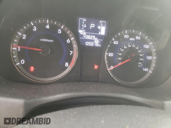 2017 Hyundai Accent SE with VIN KMHCT4AE7HU353826, listed as a Copart auction lot 52631383 with 105,019 mi miles. Bid and sale history available at carsss.com. Image 9.