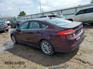 2017 Ford Fusion SE with VIN 3FA6P0HD1HR366600, listed as a Copart auction lot 63551935 with 131,825 mi miles and Clean title. Bid and sale history available at DreamBid. Image 2.