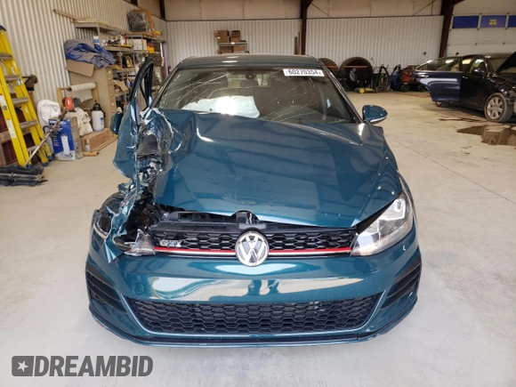 2018 Volkswagen Golf GTI S with VIN 3VW547AU4JM292378, listed as a Copart auction lot 60270354 with 109,612 mi miles and Salvage Title. Bid and sale history available at carsss.com. Image 5.