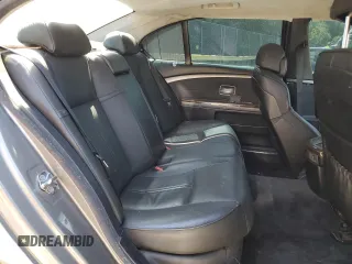 2002 BMW 7 Series 745Li with VIN WBAGN63472DR07659, listed as a Copart auction lot 60600554 with Not Provided miles and Salvage Title. Bid and sale history available at carsss.com. Image 10.
