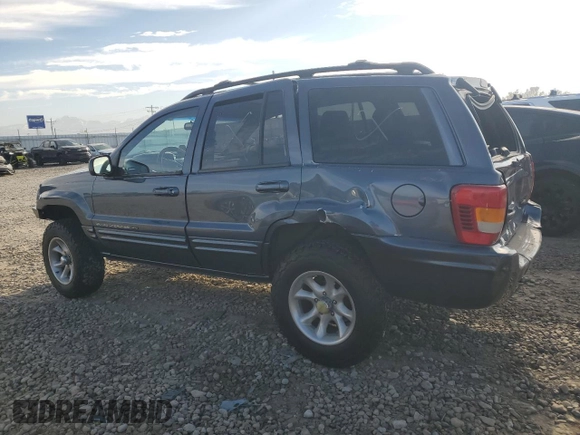 2001 Jeep Grand Cherokee Limited with VIN 1J4GW58N21C591520, listed as a Copart auction lot 42445475 with 247,858 mi miles and Salvage Title. Bid and sale history available at DreamBid. Image 2.