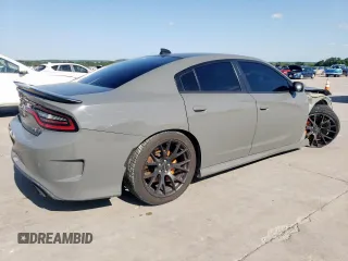 2019 Dodge Charger SRT Hellcat z VIN 2C3CDXL91KH653718, wystawiony jako Copart lot #61051635 z przebiegiem 40 421 mil mil oraz Szkoda całkowita • Salvage title. Historia ofert i sprzedaży dostępna na DreamBid. Obrazek 3.