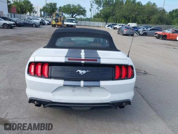 2018 Ford Mustang EcoBoost Premium with VIN 1FATP8UH4J5115153, listed as a IAAI auction lot 42498446 with 118,485 mi miles and . Bid and sale history available at DreamBid. Image 15.