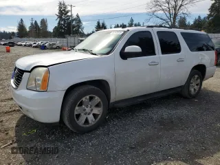 2007 GMC Yukon XL SLT with VIN 1GKFC16097R192754, listed as a Copart auction lot 46148975 with 0 mi miles and Salvage Title. Bid and sale history available at carsss.com. Image 1.