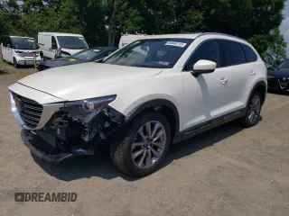 2021 Mazda CX-9 Carbon Edition with VIN JM3TCBDY7M0537106, listed as a Copart auction lot 66444115 with 32,500 mi miles and Salvage title. Bid and sale history available at DreamBid. Image 1.