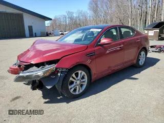 2013 Kia Optima EX with VIN 5XXGN4A77DG155930, listed as a Copart auction lot 50837225 with 65,667 mi miles and Salvage Title. Bid and sale history available at carsss.com. Image 1.