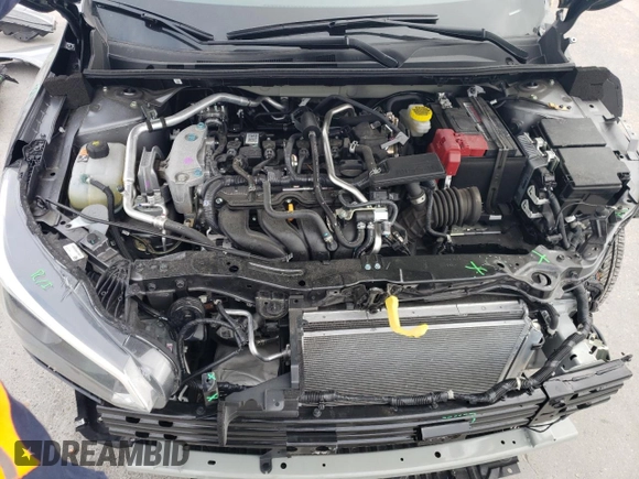 2025 Nissan Sentra S with VIN 3N1AB8BV5SY251324, listed as a Copart auction lot 51345315 with 4,642 mi miles and Salvage Title. Bid and sale history available at DreamBid. Image 12.
