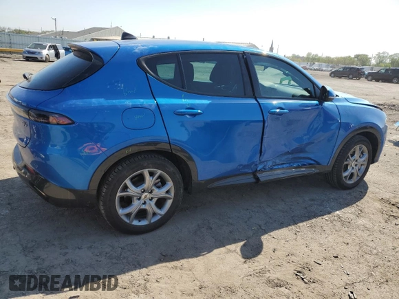 2024 Dodge Hornet R/T with VIN ZACPDFCW3R3A25155, listed as a Copart auction lot 55942905 with 9,180 mi miles and Salvage title. Bid and sale history available at DreamBid. Image 3.