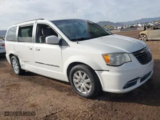 2013 Chrysler Town & Country Touring with VIN 2C4RC1BG2DR620651, listed as a IAAI auction lot 41895163 with 183,385 mi miles. Bid and sale history available at carsss.com. Image 1.