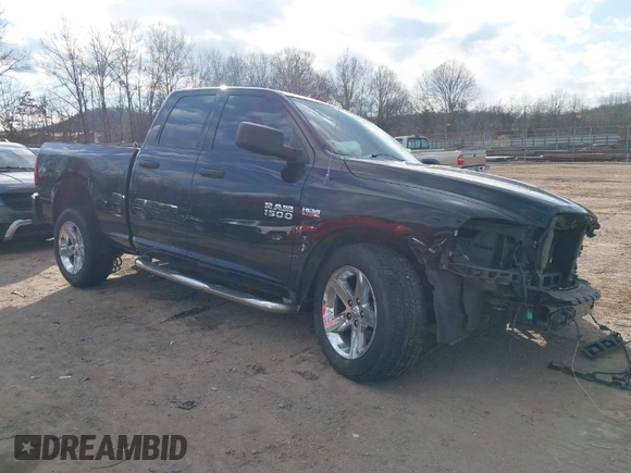 2013 Ram 1500 Tradesman with VIN 1C6RR6FT6DS617616, listed as a IAAI auction lot 41419265 with 134,741 mi miles and . Bid and sale history available at DreamBid. Image 1.