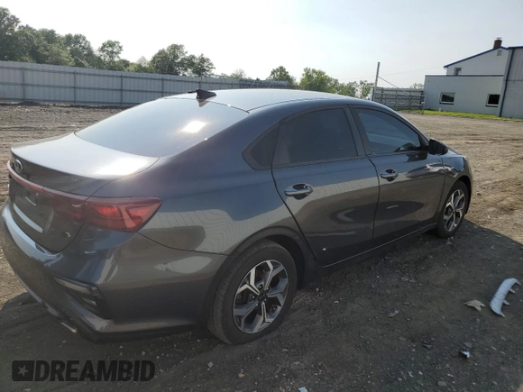2019 Kia Forte LXS with VIN 3KPF24AD4KE080085, listed as a Copart auction lot 58801865 with 118,271 mi miles and Salvage title. Bid and sale history available at DreamBid. Image 3.