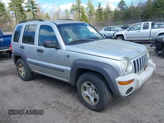 2004 Jeep Liberty Sport with VIN 1J4GL48K64W191486, listed as a IAAI auction lot 42081883 with 179,964 mi miles. Bid and sale history available at carsss.com. Image 1.